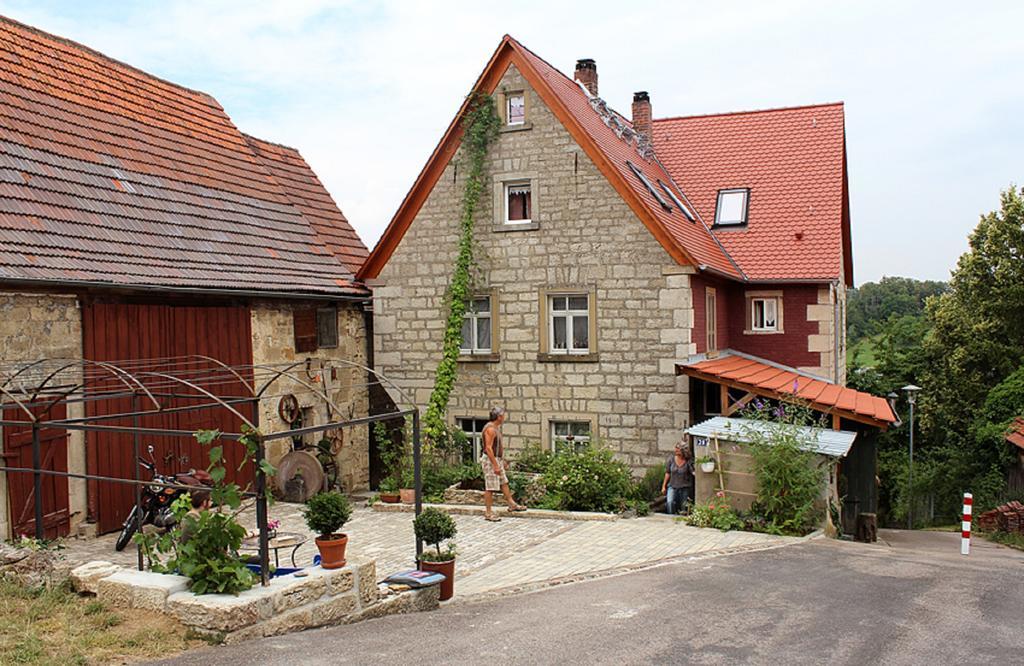 Ferienwohnungen Taubenschlag Creglingen Ngoại thất bức ảnh